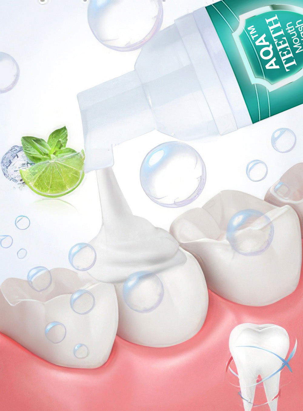 🔥 LAST DAY SALE 70% OFF 🔥AQA™ NEW TEETH Mouthwash - Solve all Oral Problems